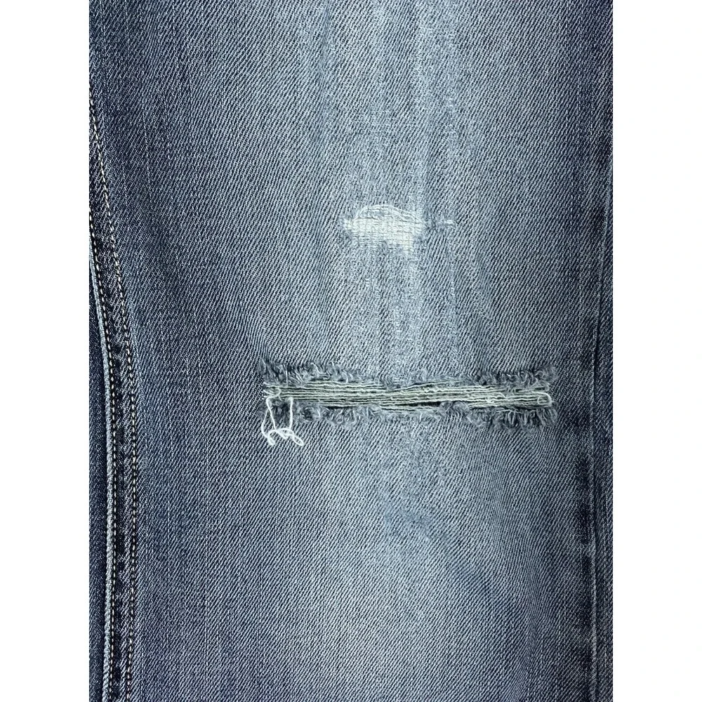 Diesel Zathan Bootcut Blue Denim Jeans Men's 32 x 34 Distressed